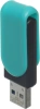 Флеш Диск Kingston 128GB DataTraveler Exodia S DTXS/128GB USB3.0 бирюзовый/черный