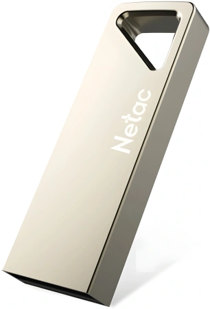 Флеш Диск Netac 64Gb U326 NT03U326N-064G-20PN USB2.0 серебристый