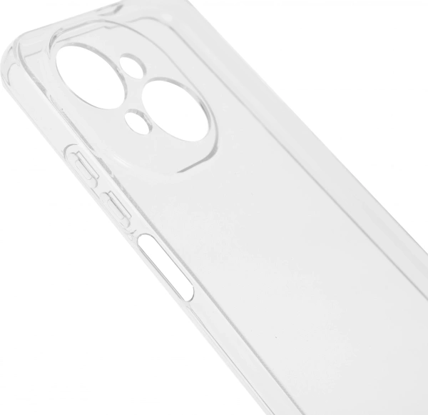Чехол (клип-кейс) BoraSCO для Tecno Spark Go 2025/Go 1/Pop 9 Silicone Case прозрачный (73756)