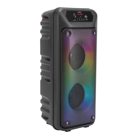 Минисистема Digma D-MC1705 черный 40Вт FM USB BT micro SD