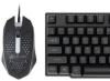 Клавиатура + мышь Оклик 400GMK клав:черный мышь:черный USB LED (1546779)
