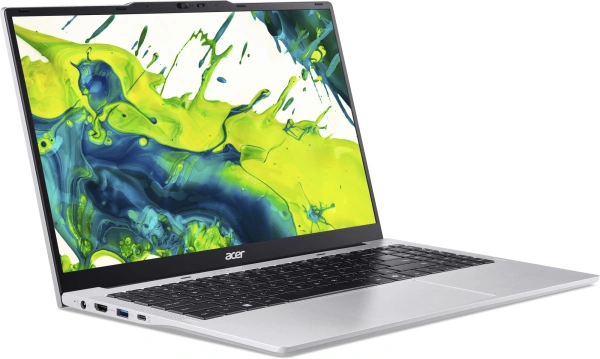 Ноутбук Acer Aspire Lite AL15-72P-508N Core i5 13500H 8Gb SSD512Gb Intel UHD Graphics 15.6" IPS FHD (1920x1080) без ОС silver WiFi BT Cam 5100mAh (NX.D5JCD.002)