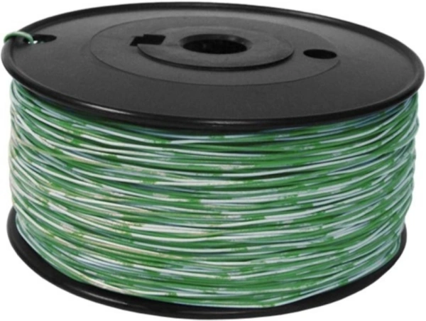 Кабель кроссировочный Lanmaster TWT-CRS1PAIR-GN U/UTP 1 пара 24AWG PVC внутренний 500м зеленый