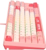 Клавиатура A4Tech S87 Energy механическая розовый USB for gamer LED (S87 USB ENERGY PINK) кабель 1.8м