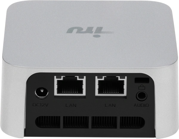 Неттоп IRU Planio 115 N100 (0.8) 16Gb SSD512Gb UHDG Windows 11 Pro 2xGbitEth WiFi BT серебристый (2099141)