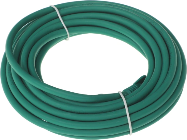 Патч-корд Lanmaster LAN-PC45/S5E-5.0-GN FTP RJ-45 вил.-вилка RJ-45 кат.5E 5м зеленый LSZH (уп.:1шт)