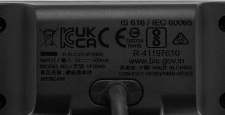 Камера Web Creative Live! Cam SYNC V3 черный 5Mpix (2560x1440) USB2.0 с микрофоном (73VF090000000)