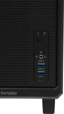 Корпус Thermaltake TR100 черный без БП miniITX 8x140mm 2x200mm 2xUSB3.0 audio bott PSU