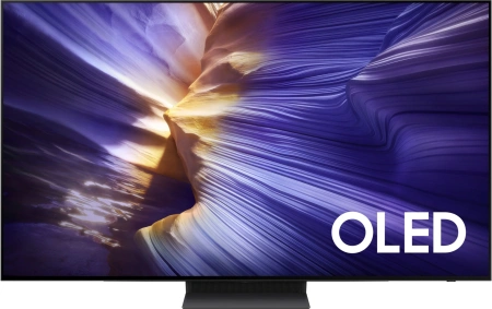 Телевизор OLED Samsung 65" QE65S90FAEXRU Series 9 черный графит 4K Ultra HD 120Hz DVB-T2 DVB-C DVB-S2 USB WiFi Smart TV