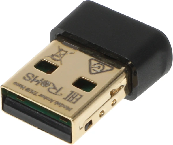 Сетевой адаптер Wi-Fi + Bluetooth TP-Link Archer T2UB Nano AC600 USB 2.0 (ант.внутр.) 1ант.