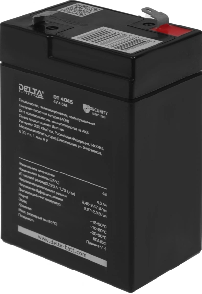 Батарея для ИБП Delta DT 4045 4В 4.5Ач