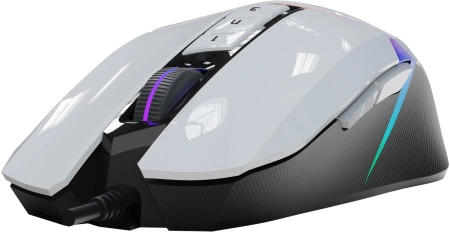 Мышь A4Tech Bloody W60 Max белый оптическая 10000dpi USB 10but (W60 MAX (PANDA WHITE))