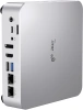 Неттоп Acer Gadget E10 ETBox1 i5 13500H (2.6) 16Gb SSD512Gb UHDG Windows 11 Pro 2x2.5GbitEth WiFi BT 120W серебристый/черный