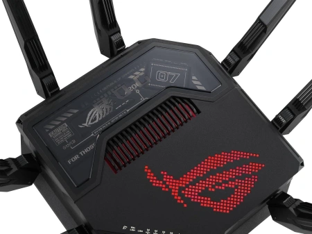Роутер беспроводной Asus GT-BE98 BE25000 100/1000/2500/10000BASE-T черный