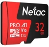 Флеш карта microSDHC 32GB Netac NT02P500PRO-032G-S P500 Extreme Pro w/o adapter