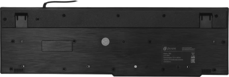 Клавиатура Оклик 780G SLAYER черный USB for gamer LED