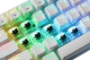Клавиатура Redragon Draconic механическая белый USB беспроводная BT slim for gamer LED (77810) кабель 1.8м