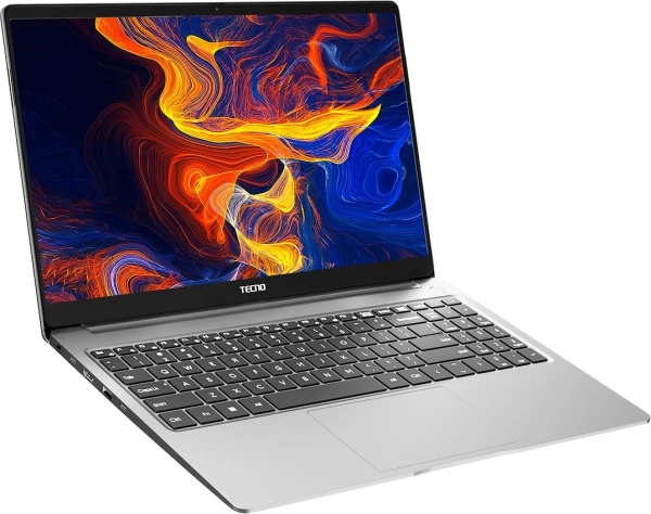 Ноутбук Tecno MegaBook T1 Core i5 12450H 16Gb SSD512Gb Intel UHD Graphics 15.6" IPS FHD (1920x1080) Windows 11 Home silver WiFi BT Cam 6060mAh (71003300168)