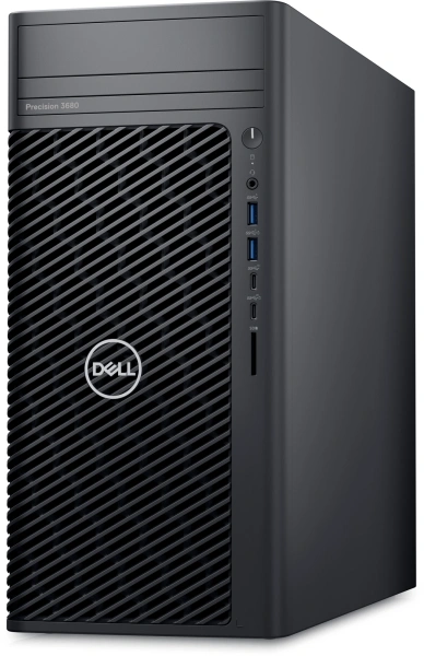 ПК Dell Precision 3680 MT Core i9 14900K (3.2) 64Gb SSD2Tb RTX4500 24Gb Windows 11 Pro GbitEth 1000W мышь клавиатура черный (3680-96241)