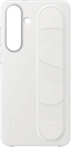 Чехол (клип-кейс) Samsung для Samsung Galaxy S25 FE Grip Case белый (EF-GS731CWEGRU)