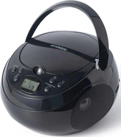 Аудиомагнитола Hyundai H-CD3300 черный 4Вт CD CDRW FM(dig)