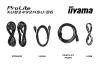Монитор Iiyama 23.8" ProLite XUB2492HSU-B6 черный IPS LED 0.4ms 16:9 HDMI M/M матовая HAS Piv 250cd 178гр/178гр 1920x1080 100Hz DP FHD USB 4.9кг