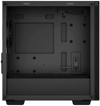Корпус Deepcool CH370 черный без БП mATX 7x120mm 4x140mm 2xUSB3.0 audio bott PSU