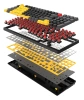 Клавиатура A4Tech S98 механическая желтый USB for gamer LED (SPORTS LIME) кабель 1.8м
