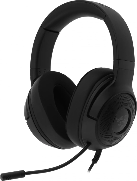 Наушники с микрофоном Razer Kraken V3 X черный 1.8м мониторные оголовье (RZ04-03750300-R3M1)