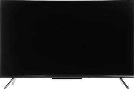 Телевизор QLED Skyworth 43" 43Q66G Google TV Frameless черный/серебристый 4K Ultra HD 60Hz DVB-T DVB-T2 DVB-C DVB-S DVB-S2 USB WiFi Smart TV