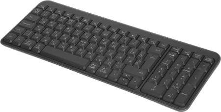 Клавиатура + мышь Logitech MK250 Compact MR0114 клав:графитовый мышь:графитовый USB беспроводная BT Multimedia (920-013853)