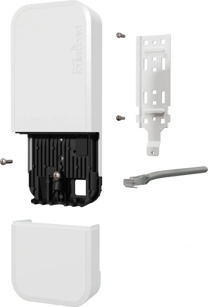 Роутер беспроводной MikroTik wAP ax (WAPG-5HAXD2HAXD) AX3000 10/100BASE-TX/4G белый