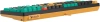 Клавиатура A4Tech AT98 Renegade черный/зеленый USB for gamer LED (AT98) кабель 1.8м