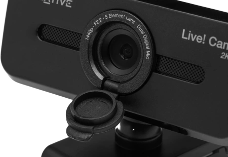 Камера Web Creative Live! Cam SYNC V3 черный 5Mpix (2560x1440) USB2.0 с микрофоном (73VF090000000)