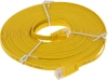 Патч-корд Flat cat.5E stranded molded 7.5м желтый RJ-45 (m)-RJ-45 (m) (упак.:1шт)