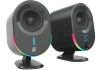 Колонки Оклик OK-303A 2.0 черный 20Вт BT