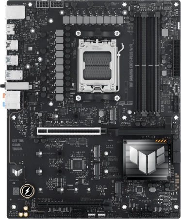 Материнская плата Asus TUF GAMING X870-PLUS WIFI Socket AM5 AMD X870 4xDDR5 ATX AC`97 8ch(7.1) 2.5Gg RAID+HDMI