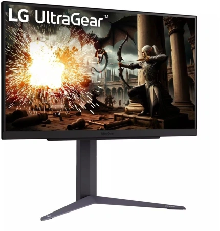Монитор LG 27" UltraGear 27GS75Q-B черный IPS LED 16:9 HDMI матовая HAS Piv 1000:1 300cd 178гр/178гр 2560x1440 180Hz G-Sync FreeSync DP QHD 6кг