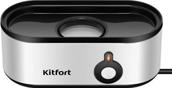 Яйцеварка Kitfort КТ-6935 210Вт 110мл. нержавеющая сталь/черный