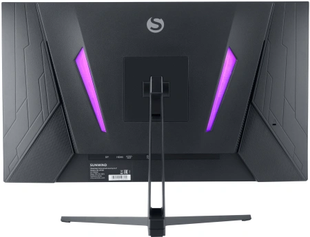 Монитор SunWind 24.5" SM-25FI401 черный IPS LED 3ms 16:9 HDMI матовая 250cd 178гр/178гр 1920x1080 180Hz G-Sync FreeSync DP FHD 3.3кг