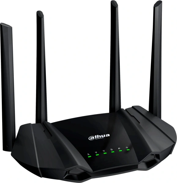 Роутер Dahua DH-AX15M AX1500 10/100BASE-TX/4G черный