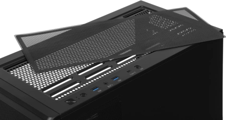 Корпус Formula Air Power G5 Plus черный без БП ATX 2xUSB2.0 audio bott PSU
