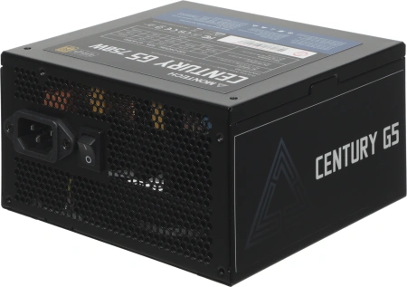 Блок питания Montech ATX 750W CENTURY GOLD G5 80+ gold (20+4pin) APFC 120mm fan 10xSATA Cab Manag RTL