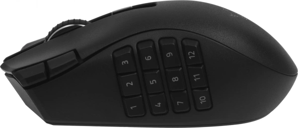 Мышь Razer Naga V2 HyperSpeed черный оптическая 30000dpi беспров. BT/Radio для ноутбука 17but (RZ01-03600100-R3G1)