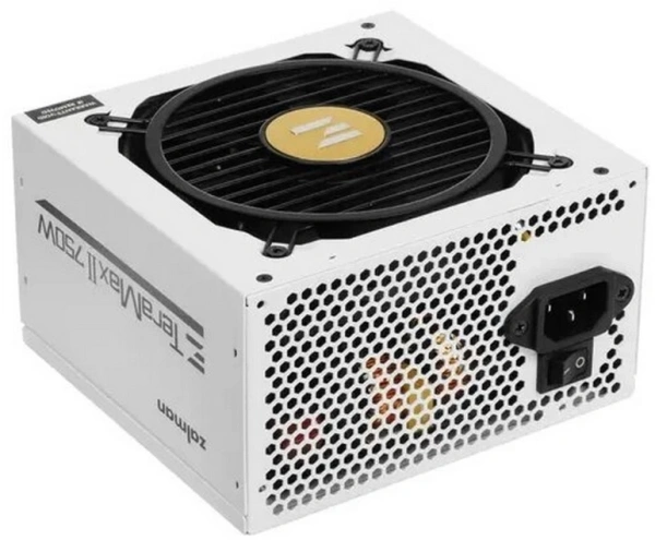 Блок питания Zalman ATX 750W TeraMax II ZM750-TMX2 80+ gold (20+4pin) APFC 120mm fan 8xSATA Cab Manag RTL