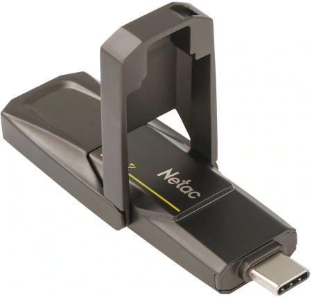 Флеш Диск Netac 128GB US5 NT03US5C-128G-32TA USB3.2 серый