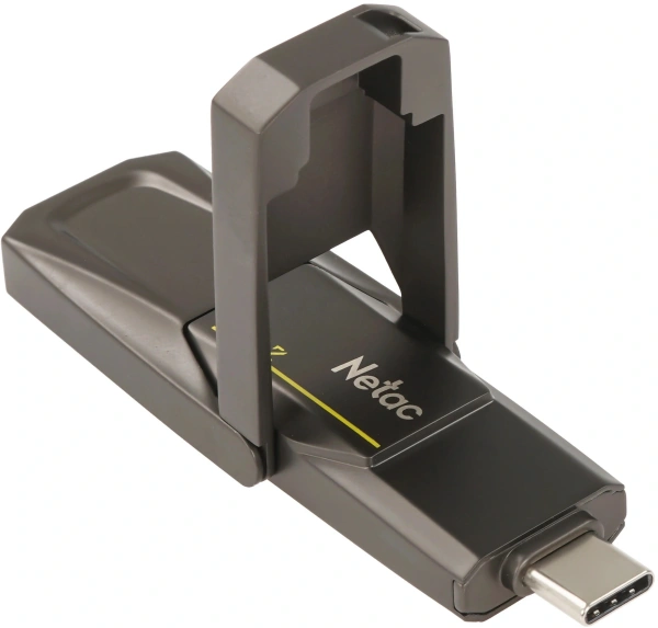 Флеш Диск Netac 128GB US5 NT03US5C-128G-32TA USB3.2 серый