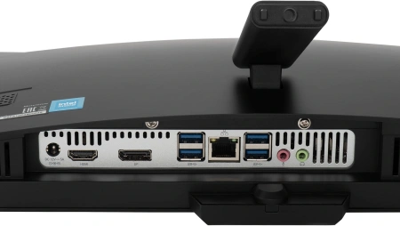 Моноблок Digma Action 23.8" Full HD N95 (1.7) 8Gb SSD256Gb UHDG CR Windows 11 Pro GbitEth WiFi BT 60W клавиатура мышь Cam черный 1920x1080