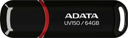 Флеш Диск A-Data 64GB AUV150 AUV150-64G-RBK USB3.0 черный