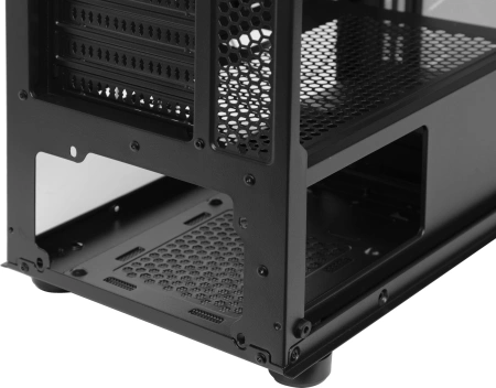 Корпус Azza Spectra черный без БП ATX 7x120mm 2x140mm 2xUSB2.0 1xUSB3.0 audio bott PSU